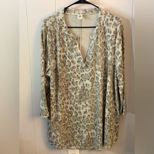 Sew in Love Animal Print Gabby , size 2x